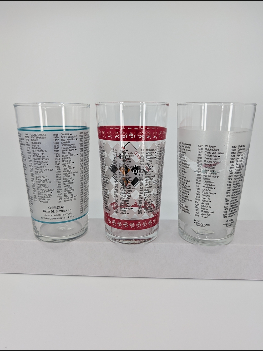 8 Kentucky Derby Commemorative Mint Julep Glasses 118/120/121/129/131/135-137 - Picture 7 of 13